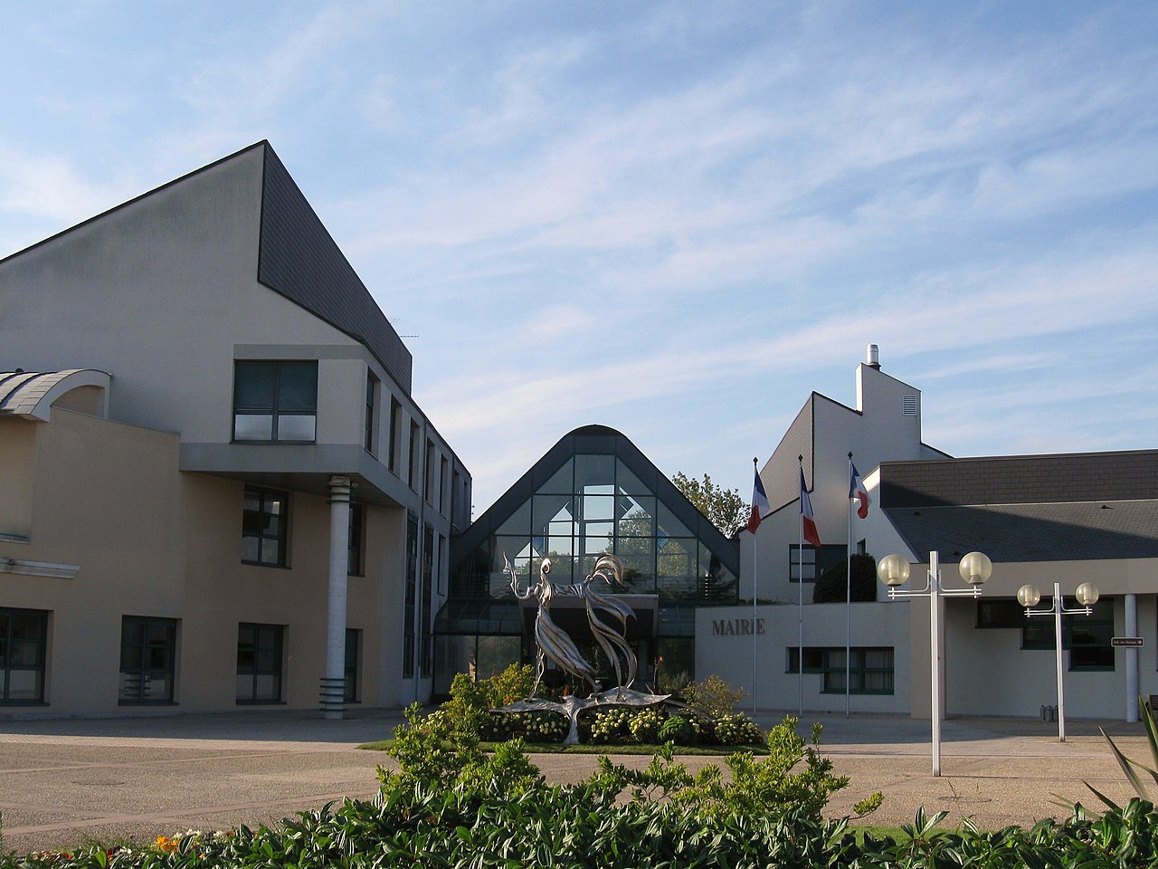 Saran (45770), Loiret, la boucherie Le Bœuf Tricolore de Saran